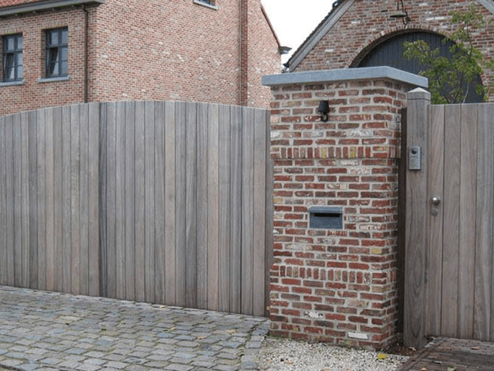 Automatische Houten Poort